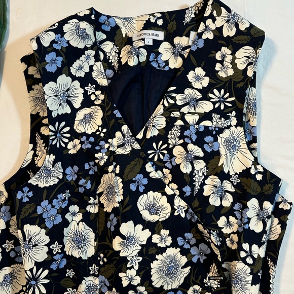 NWT Veronica Beard Brinkley Floral Crop Top Size 8 - Picture 4 of 10